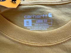 NWT Carhartt Loose Fit Heavyweight SS Pocket T-Shirt Irregular Men’s XLT Tall