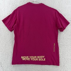 Nike Shirt Mens Medium Pink World Tour Move Your Body Graphic Tee T-Shirt