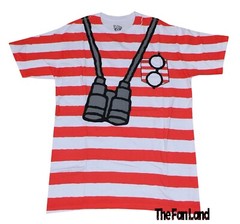 New Where’s Waldo 1987 Costume Mens Retro Vintage T-Shirt