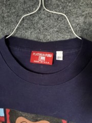 Vintage FUBU Platinum Long Sleeve T-Shirt Fat Albert Characters 2XL