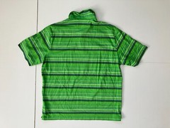 NIKE x TIGER WOODS COLLECTION Lime Green GOLF COURSE POLO Summer Gym Shirt Men L