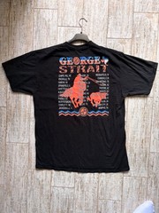 VINTAGE 90s 1994 Jerzees Strait Lead On Tour T-Shirt Country Music Jerzees XL