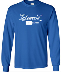 Lakewood Colorado State T-Shirt Long Sleeve Graphic Tees Unisex Apparel Design