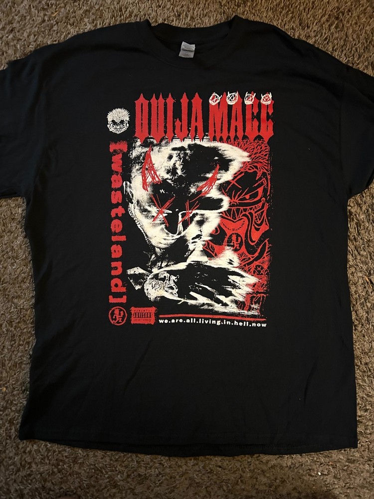 Ouija Macc Wasteland Black T-Shirt XL 944 Living in Hell ICP Insane Clown Posse