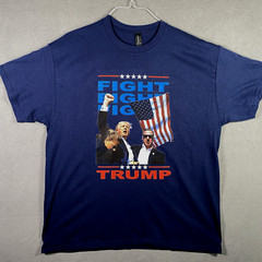 Trump Fist Pump Fight Fight 2024 Election Shirt DJT 2024 Vance Campaign Tee
