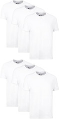 Hanes 2135Z0 Men’s T-Shirt Size L White | Soft Cotton Crew Neck Tee