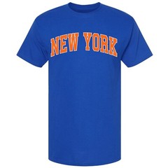 New York Basketball Printed T-Shirt NY City NYC Ball Throwback Design Shirt