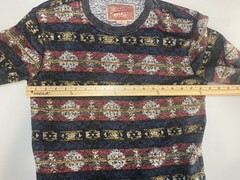 Brooklyn Men’s Aztec Print Shirt Size Small Street Wear Fall Winter Warm