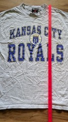 Vtg 90s Kansas City Royals T Shirt Signal Sport Mens L Gray 1997 Baseball MLB