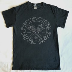 Pennywise Punk Rock Epitaph Records Merch Black Sml Double-sided Graphic T-Shirt