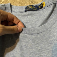 Polo Ralph Lauren Shirt Mens 2XB Big 2X Blue Short Sleeve Pima Soft Flesh Pony