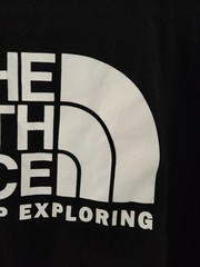 North Face T Shirt Tee Men’s Large Black Logo Short Sleeve