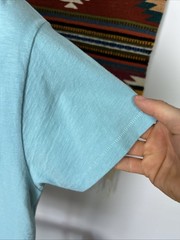 LVC T-Shirt M Levi’s Vintage Clothing 50s 60s Casuals Light Blue Single Stitch