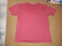 DC Comics THE FLASH Logo Distressed Red T-Shirt Adult X-Large