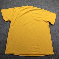 Vintage Military Shirt Mens XL Yellow USAF Senior NCO Academy Seminar B Tee