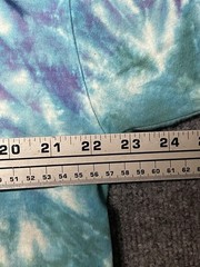Vintage Star Wars Liquid Blue Shirt Mens XL Blue Tie Dye Jar Jar Graphic Tee