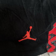 Air Jordan Jumpman Logo Men’s T-Shirt XXL Men’s Black Red Nike All Over Print