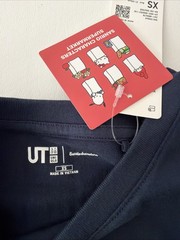 Sanrio Characters Supermarket UNIQLO UT T-Shirts Japan NAVY XS