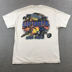Glamis Sand Dunes Shirt Mens Extra Large White Off-Road ATV Dirt Bike Racing Tee