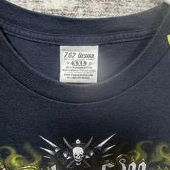7.62 Design Men’s 2XL Ghosts Of War Military Shirt US Navy Black Graphic Logo