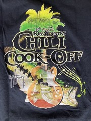Guy Harvey 2015 Autographed 30th Annual Chili Cook-Off T-Shirt Guy – Adult Small