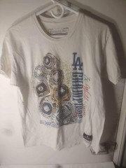 Los Angeles Dodgers Mitchell & Ness World Series Championship Rings T-shirt