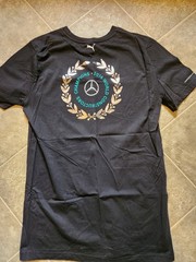 Mercedes AMG Petronas Formula 1 2014 Constructors Champions Black T-Shirt Size M