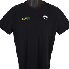 LFA T Shirt Mens Size Large Black Legacy Fighting Alliance Brazilian Flag Venum