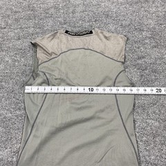 Nike Shirt Mens Small Gray Pro Combat Dri-FIT Sleeveless Compression Base Layer