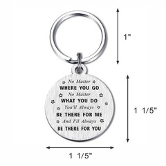 Friend Gifts – Friend Birthday Wedding Graduation Keychain Gifts for Women Men