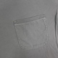 Outerknown Shirt Mens Large Gray Organic Pima Cotton Pocket Crew Neck Sojourn T