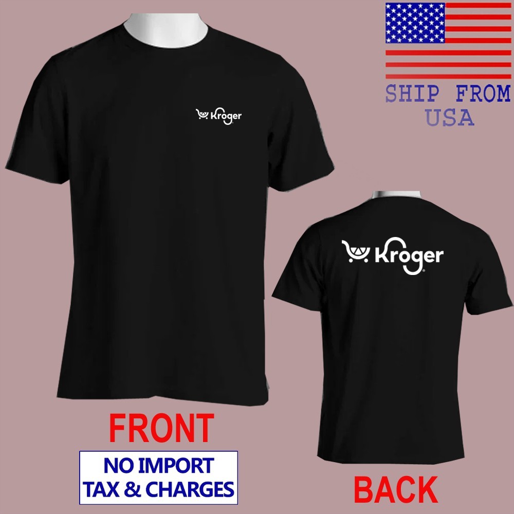 Kroger Store USA Men’s Black Size S-5XL