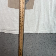 A1 Vintage 90s Malcolm X By Any Means Necessary T Shirt Adult Mens XL White Mens