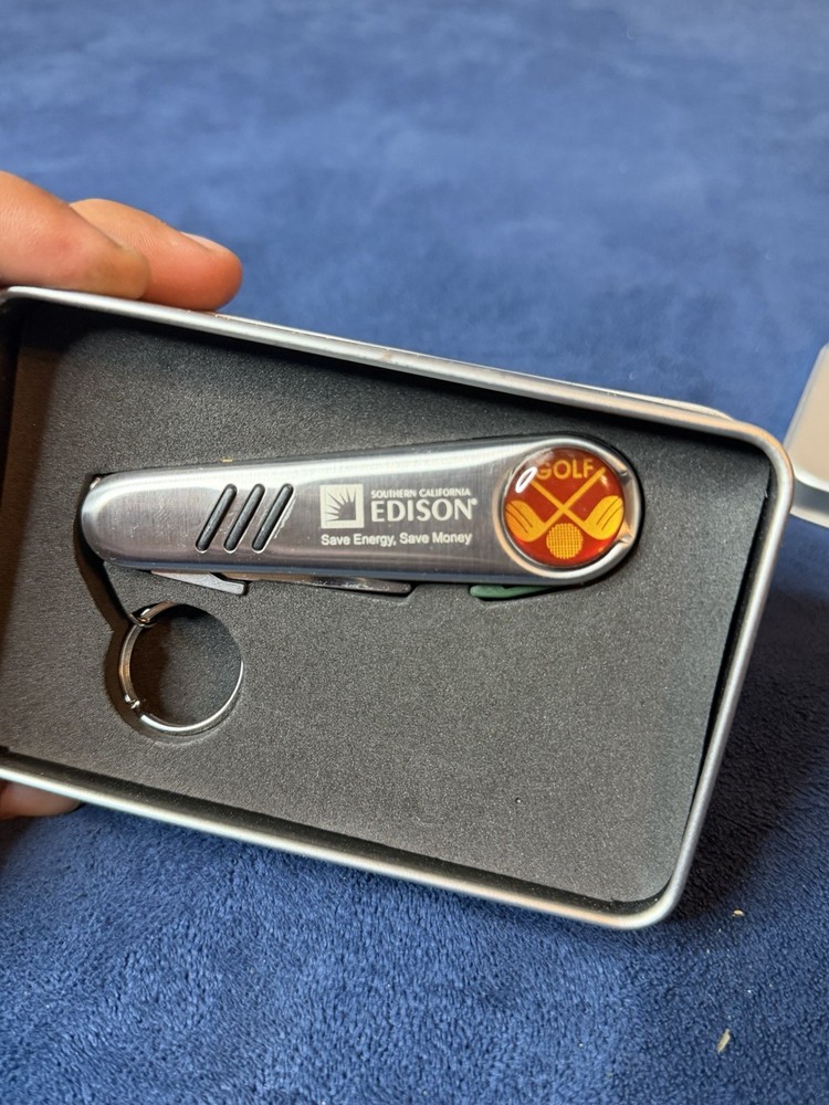 Vtg So Cal Edison Gold Multi-Tool (Brand New)