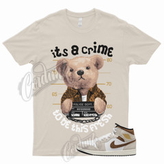 CRIME T Shirt to Match 1 Mid Brown Elephant Orewood Brown Light British Tan Sail