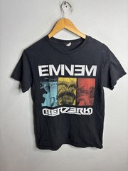 Eminem Shirt Mens Small Black Berzerk Graphic Hip Hop Rap Music Tee T-Shirt