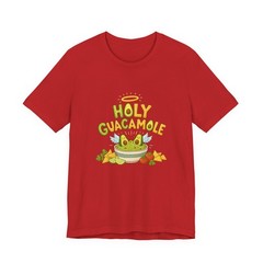 Holy Guacamole T-Shirt Funny Avocado Graphic Tee Men Women Food Pun Gift S-3XL