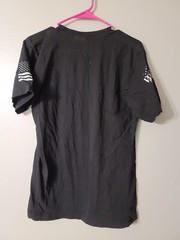 George Washington Stay Strapped or Get Clapped Graphic Tee Black Size M Funny