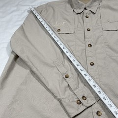 Orvis PFG style Mens XXL L/S Button up Shirt C Lazy U Ranch Dude Ranch Colorado
