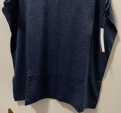 Flag & Anthem MadeFlex Men’s Crew Neck Navy Heather Sleeveless Tank Top Medium M