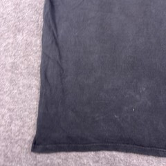 Vintage Fruit Of The Loom Shirt Mens Large Black Ely NV Bald Eagle Graphic Tee