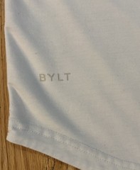 BYLT Premium Basics Drop Cut S/S Henley Lux Shirt Men’s Large