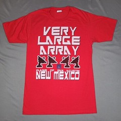 Karl G Jansky Very Large Array Shirt Mens Small Red NRAO VLA New Mexico NSF NASA