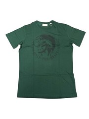 Vintage Y2K $58 DIESEL Green ACHEL Short Sleeve Slim Fit Designer T-shirt NWT