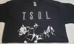 TSOL Band True Sounds of Liberty T shirt Tee Punk Rock Music Medal
