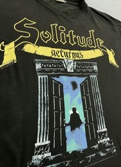 Vintage 1992 Solitude Aeturnus Beyond The Crimson Horizon Blue Grape T Shirt XL