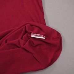 Oakley Regular Fit Short Sleeve T Shirt Mens Large Deep Red Spell Out Logo