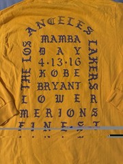 Kanye West I Feel Like Kobe Bootleg Long Sleeve T-Shirt Large Kobe Bryant Shirt