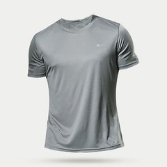 Men’s Compression Gym T Shirt Quick Dry Running Fitness Sports Top UK