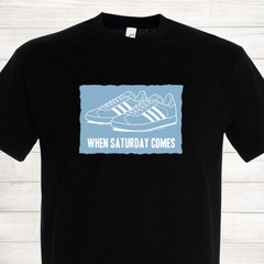adidas Man City Away Days Coventry Manchester Weekend Saturday Casual T Shirt